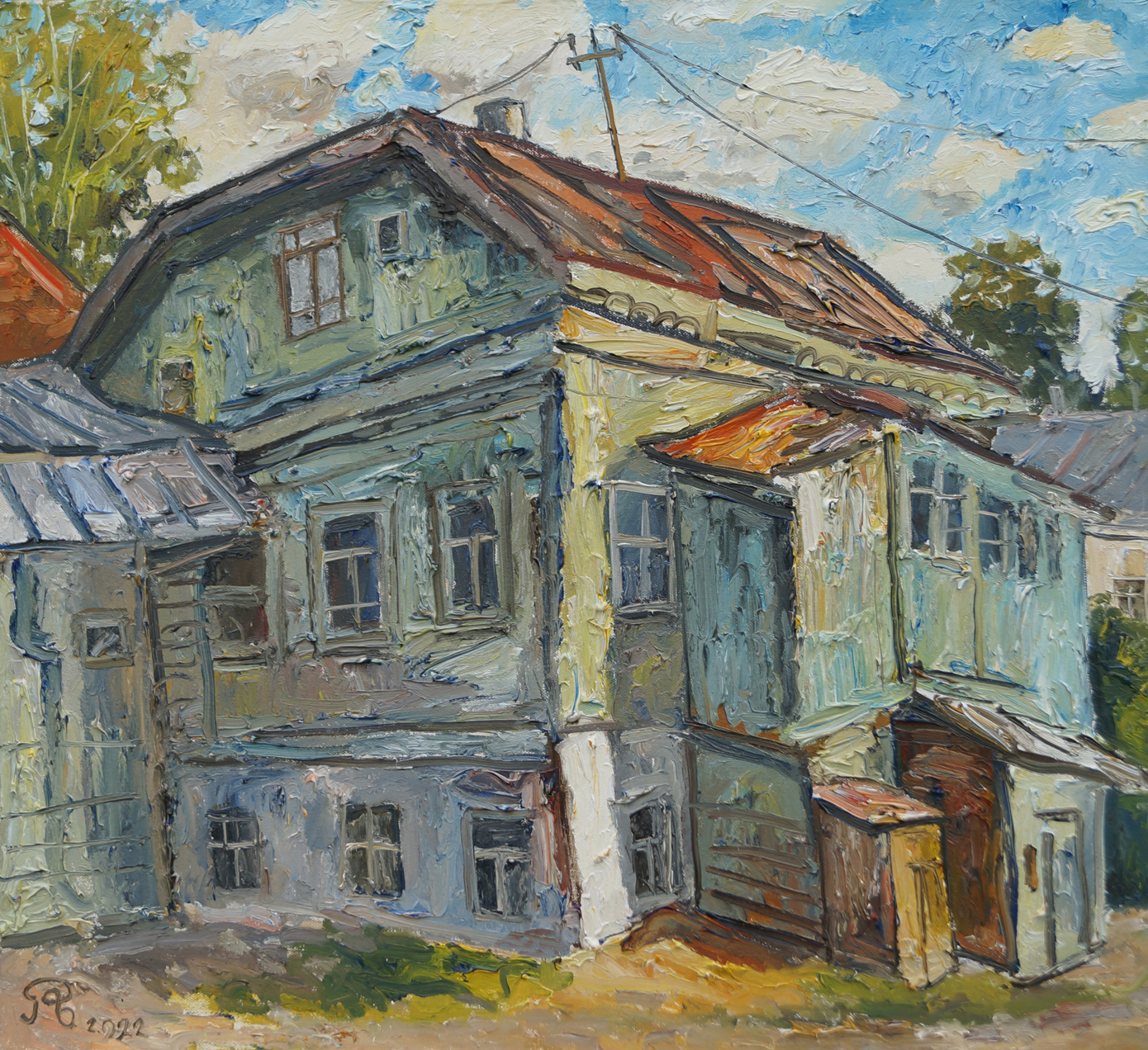 Дом на улице Островского в Костроме